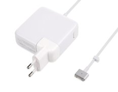 Apple Adaptor Charger Magsafe 2 45 W for Macbook Model Tip T - Putih