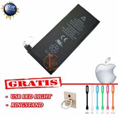 Apple Battery/Baterai For iPhone 4s Original + USB LED light + Ringstand