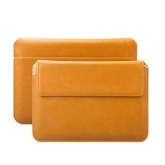 Apple IPad Air 2 IPad Pro 9.7 Sleeve Bag Samsung Galaxy Tab S3 S2 9.7 Case Sesuai untuk dari 8.0 untuk 10.1 Inches Tablet Buffalo Caramel ICues Piquante Dompet Leather Envelope-Intl