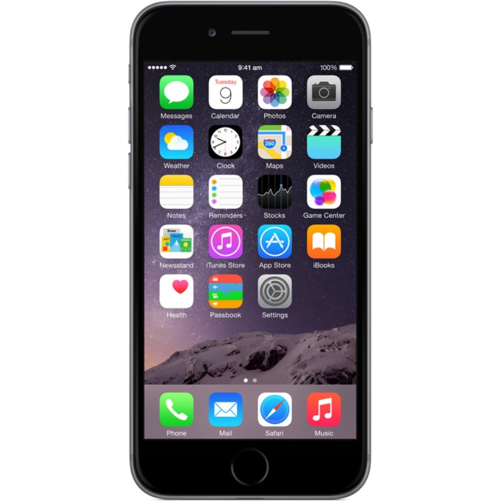 Apple iphone 6 64gb grey - Garansi 1 tahun - Free Tempered Glass 