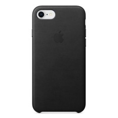Apple iPhone 8/7 Leather Case - Black
