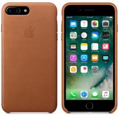 Apple Leather Case iPhone 7 Plus - Brown
