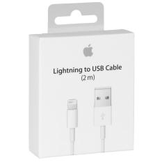 APPLE Lightning To USB Cable 2M Kabel Data iPhone 5 6 6Plus 7 7Plus iPhone 8 iPhone X & iPad ORIGINAL 2M