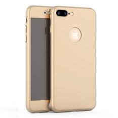 Applefor Iphone7 PLUS Versi Upgrade Ultra Tipis Luxury 360 Degree Coverage Hard PC Case untuk Apple untuk Iphone7 Plus Full Body Cover Kasus Telepon (Warna: Seperti Gambar Pertama)-Intl