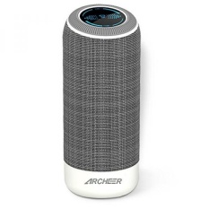 Archeer Bluetooth Speakers 360 Degree Surround Sound Stereo Wireless Speakers with Fabric Covering, Dual 5W drivers, Touch Control, Built-in Mic, for iPhone, Samsung, Android Smartphone, TV - intl