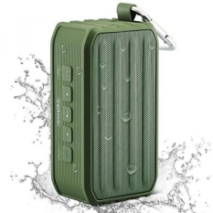 Arespark Luar Ruangan Tahan Air Bluetooth 4.0 Speaker dengan 12 Jam Waktu Bermain, 7 W Dual Stereo Bass Radiator, IPX4 Outdoor/Penggunaan Shower, NFC, Built-In Mic, SD/TF Kartu Bermain, Hijau-Intl