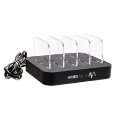 ARIESTECH �x93 4 USB 3.0 Charging Station �x93 Best Charging HubFor YourPhone �x93 Fast Charging 2.1A Charging Dock - MultipleDevice Charger�x93 LIMITED TIME OFFER