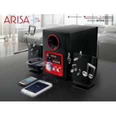 ARISA Multimedia Player Speaker 2.1 CH , Garansi 1 tahun, Bluetooth