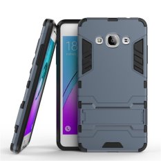 Armor Perlindungan 2in1 [Lembut TPU dan Keras PC] Stan Fungsi Casing Ponsel untuk Samsung Galaxy J3 Pro (5.0 