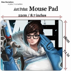 Art Print Game Mouse Pad Mat (22*18 Cm) untuk G728 Mei-Intl