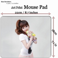 Art Print Mouse Pad Mat (22*18 Cm) untuk Selebriti C053 Park Bom dari 2NE1-Intl