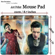 Seni Cetak Alas Mouse Mat (22*18 Cm) untuk Film M423 Dokter Yang Journey To Pusat TARDIS-Intl