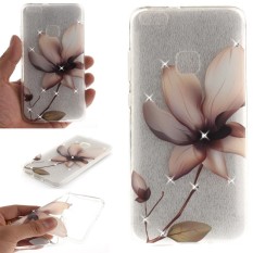 Karena Saat Case untuk Huawei P10 Litebling Berlian Buatan Lembut TPU Anti Gores Pelindung Sarung-Internasional