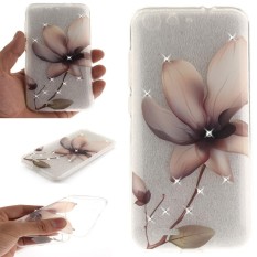 Karena Saat Case Anda ZTE Pedang X7Bling Berlian Buatan Lembut TPU Anti Gores Pelindung Sarung-Internasional