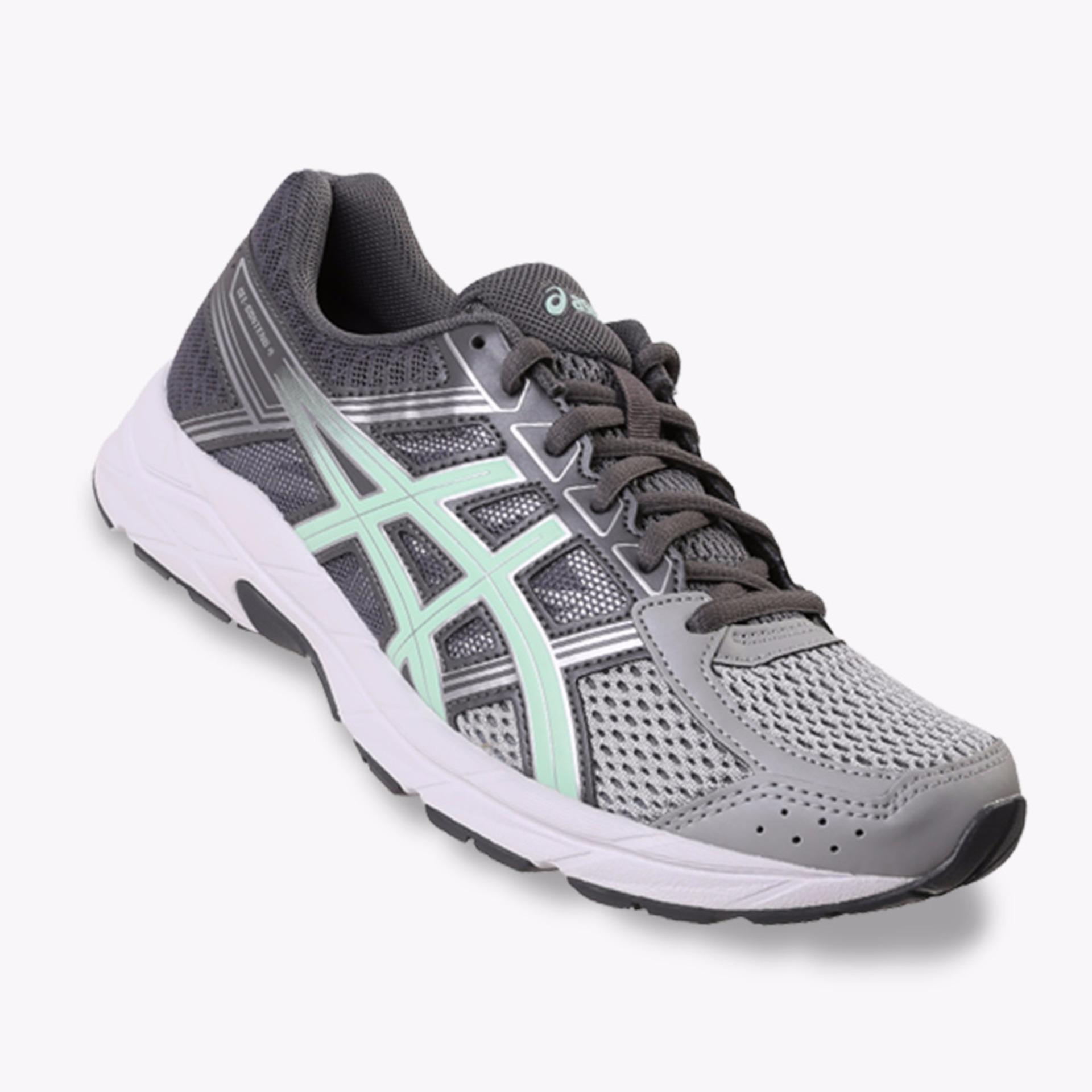 Asics Gel-Contend 4 Women's Running Shoes - Abu-abu