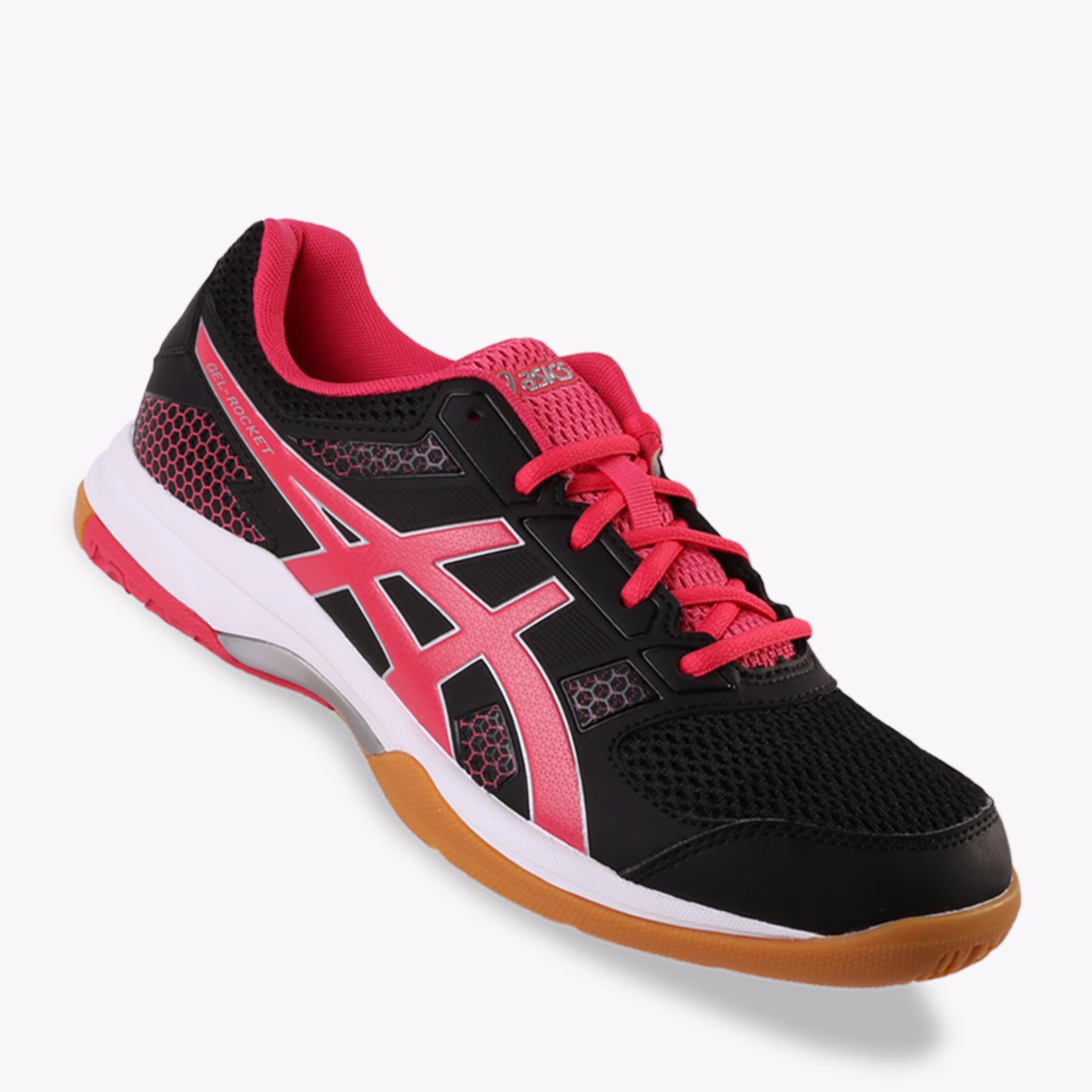 Asics Gel-Rocket 8 Women's Court Shoes - Hitam