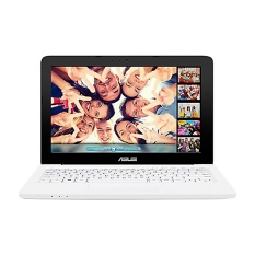 Notebook Asus E203MAH - FD012T-Intel® Celeron® N4000- 2GB - 500GB - Integrated Intel UHD Graphics 600 - 11.6' - W10 - Pearl White - Laptop Murah