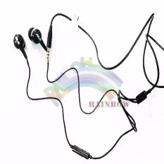 Asus Handsfree Asus Zenfone Original For All Phone Model Stereo Handsfree With Bud Sillicone / Headphone / Headset Zenfone Asus Earphone (Non Pack) - Hitam