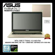 ASUS VIVOBOOK PRO 15 N580VD-FY001T (INTEL CORE I7-7700HQ, 8GB RAM, 1TB HDD+128GB SSD, GTX 1050 4GB, 15.6