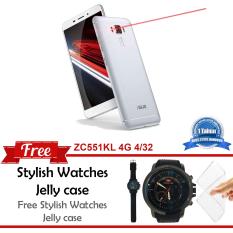 Asus Zenfone 3 Laser' 4G 4/32 16MP + Free Stylish Watches + Jelly case Garansi Resmi