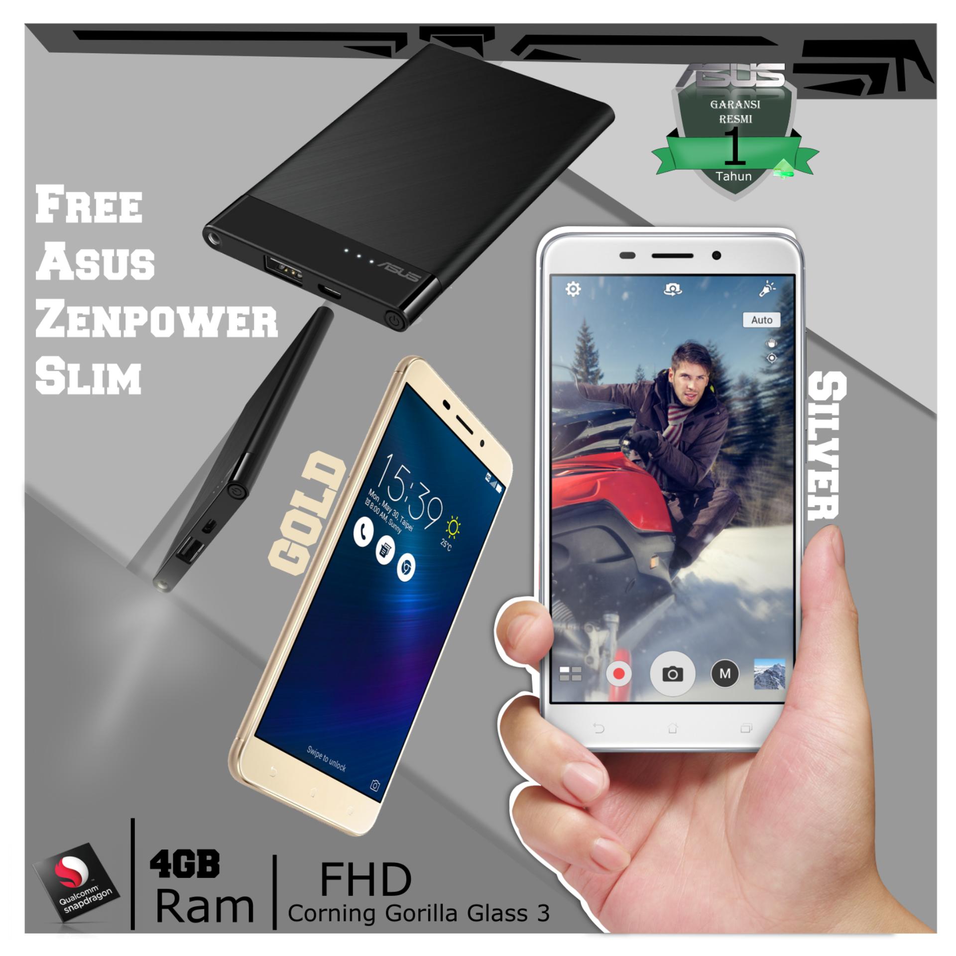 Asus Zenfone 3 Laser ZC551KL 5.5'' 4G 4/32 13MP Fingerprint + Free Asus Zenpower Slim