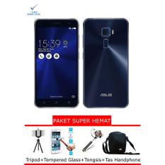 Asus Zenfone 3 ZE520KL RAM 4GB Black Free Barang Super Hemat
