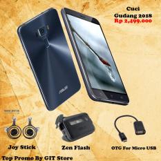 Asus Zenfone 3 ZE520KL RAM 4GB Black Full Metal Body Clean Termurah