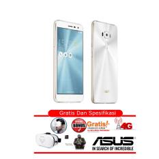 Asus Zenfone 3 - ZE520KL - RAM 4GB - ROM 32GB - White- Free VR MAX - Garansi Resmi Asus Indonesia