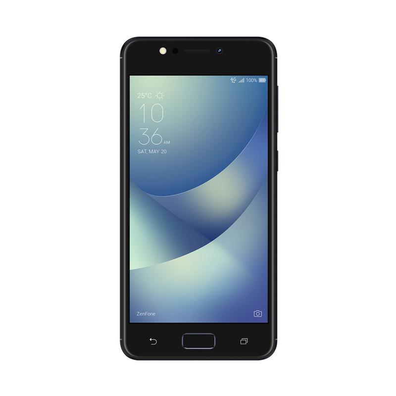 Asus Zenfone 4 Max ZC520KL Smartphone - Deepsea Black [3 GB/32 GB]