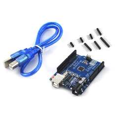 ATmega328P CH340G UNO R3 Board & Gratis Kabel USB untuk Arduino DIY -- Intl