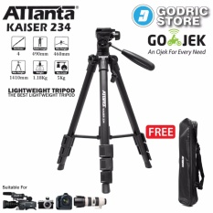 Attanta Kaiser 234 Light Weight Tripod Video Camera DSLR with Bag