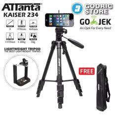 Attanta Kaiser 234 Video LightWeight Tripod Camera DSLR Smartphone with Holder U