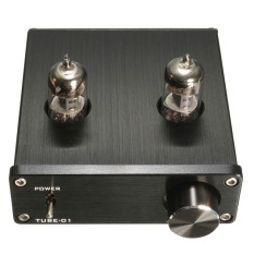 Audio Mini 6J1 Katup And Pra Penguat Stereo Hi Fi Tabung Vakum Penyangga Preamp DC 12 V