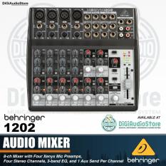 Audio Mixer Behringer Xenyx 1202 12 input - 8 Channel with 4 Xenyx Mic Preamps - 4 Stereo Channel PROMO BEHRINGER