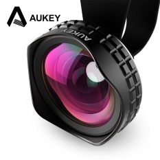 AUKEY Optic Pro Lens 18mm HD Wide Angle Lensa Kamera Ponsel Kit 2X Lebih Seni-Internasional