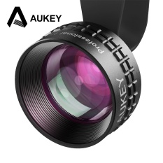 AUKEY Optic Pro Lens 2X HD Telephoto Cell Phone Camera Lens kit 2X AS Close No Distortion & Dark Circle for iPhone7/7Plus Note 7 - intl