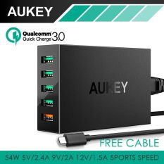 AUKEY PA-T15 Quick Charge 3.0 Wall Charger USB 5 Port Fast Charging