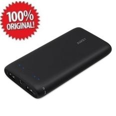 Aukey Power Bank 20000mAh Dual Output with Technology AiPower (PB-N15) - Hitam