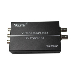 AV CVBS KE 3G-SDI Audio Video Converter Mendukung 1080 P For CRT HDTV Ke Kamera-Intl