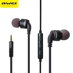 Awei ES-30TY Super Bass In-ear Headphone Mic Volume Control Earphone - intl
