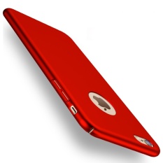 Baby Skin Case Iphone 6 Plus atau 6s+ Hardcase Casing Plastik Keras Full Body - Red