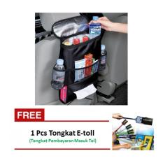 Baby Talk Auto Cooler Car Seat Organizer Untuk Mobil - Tas Serbaguna Tas Penyimpanan Barang Saat Berpergian Tas Travelling Tas Mobil Tas Cooler Rak Gantungan Jok Mobil Penahan Panas Dingin Gratis Tongkat E Toll