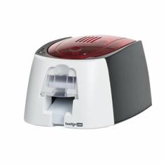 Badgy200 EVOLIS NEW- Printer ID Card - black red