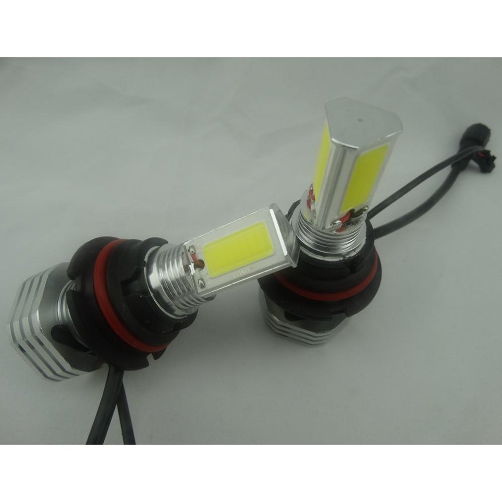 Baik Silver 90 W 9000lm Mobil Berkendara Lampu Kepala LED Kotak Bohlam 9007 Hi/Lo Beam Lampu-Intl