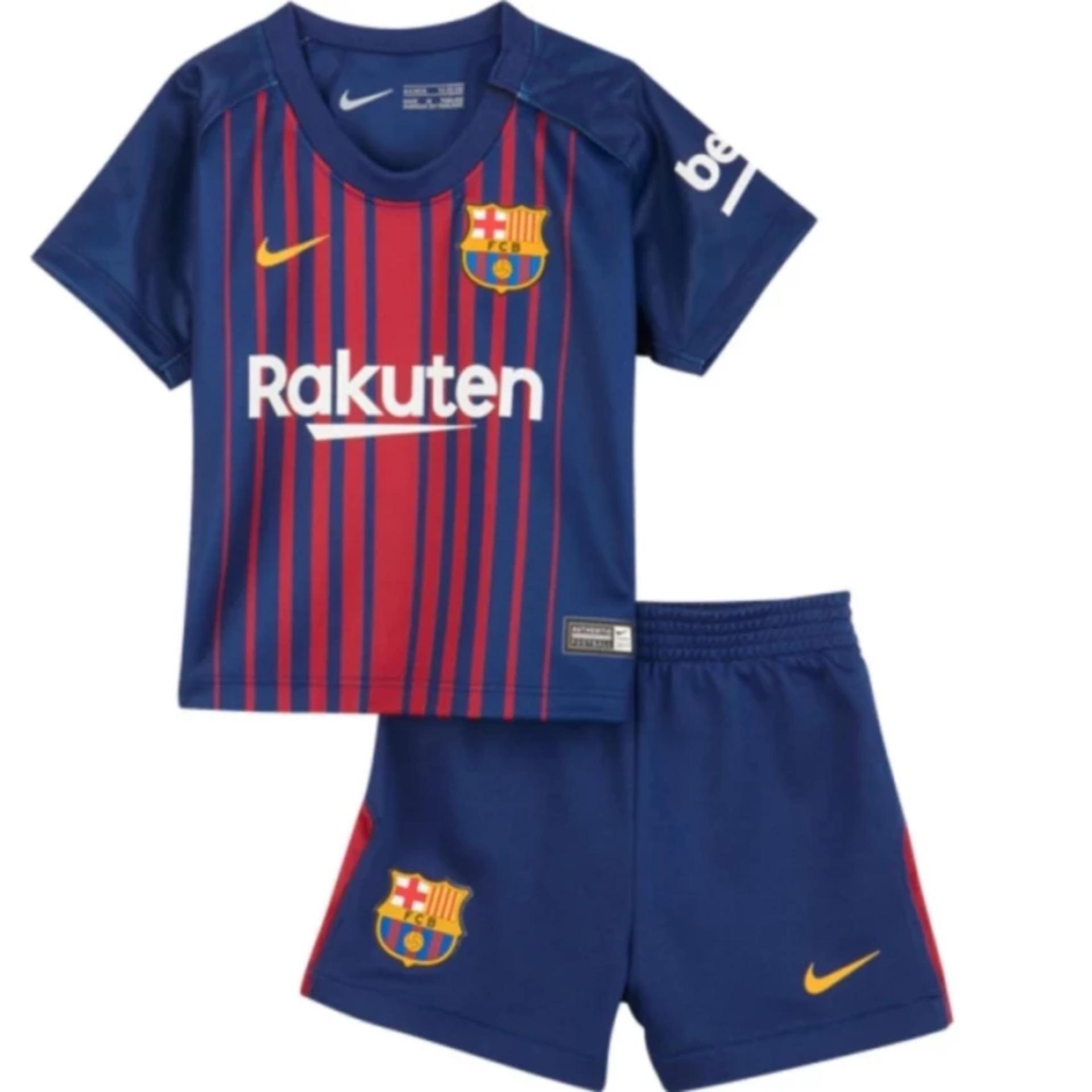 BAJU BOLA ANAK BARCELONA HOME KIDS 2017/2018