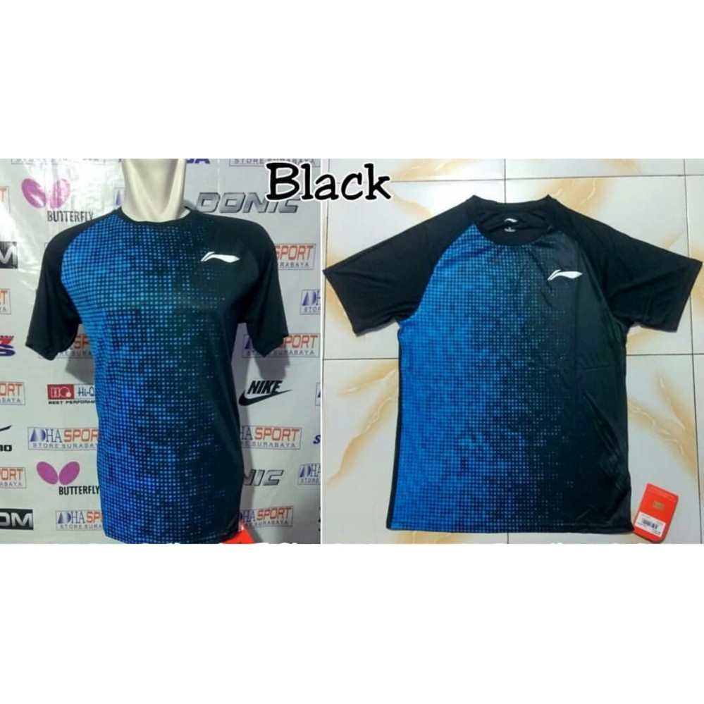 BAJU JERSEY KAOS BADMINTON TENIS MEJA LINING ATSM541 Original MURAH OBRAL DISKON JUAL PAKAIAN OLAHRAGA BULUTANGKIS PINGPONG ADHA SPORT STORE