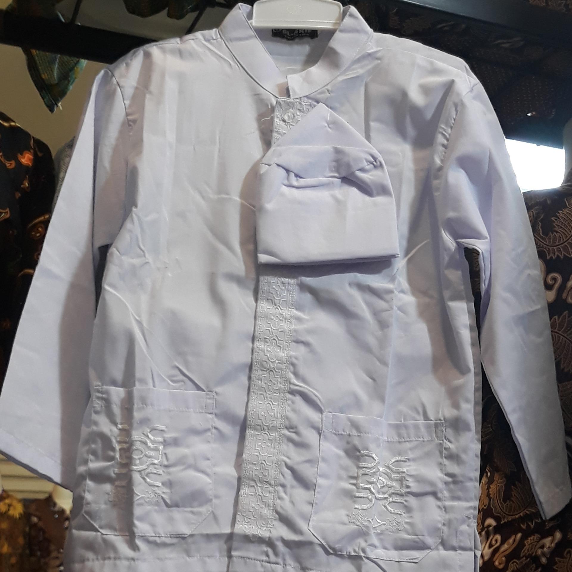 Baju koko anak laki-laki polos