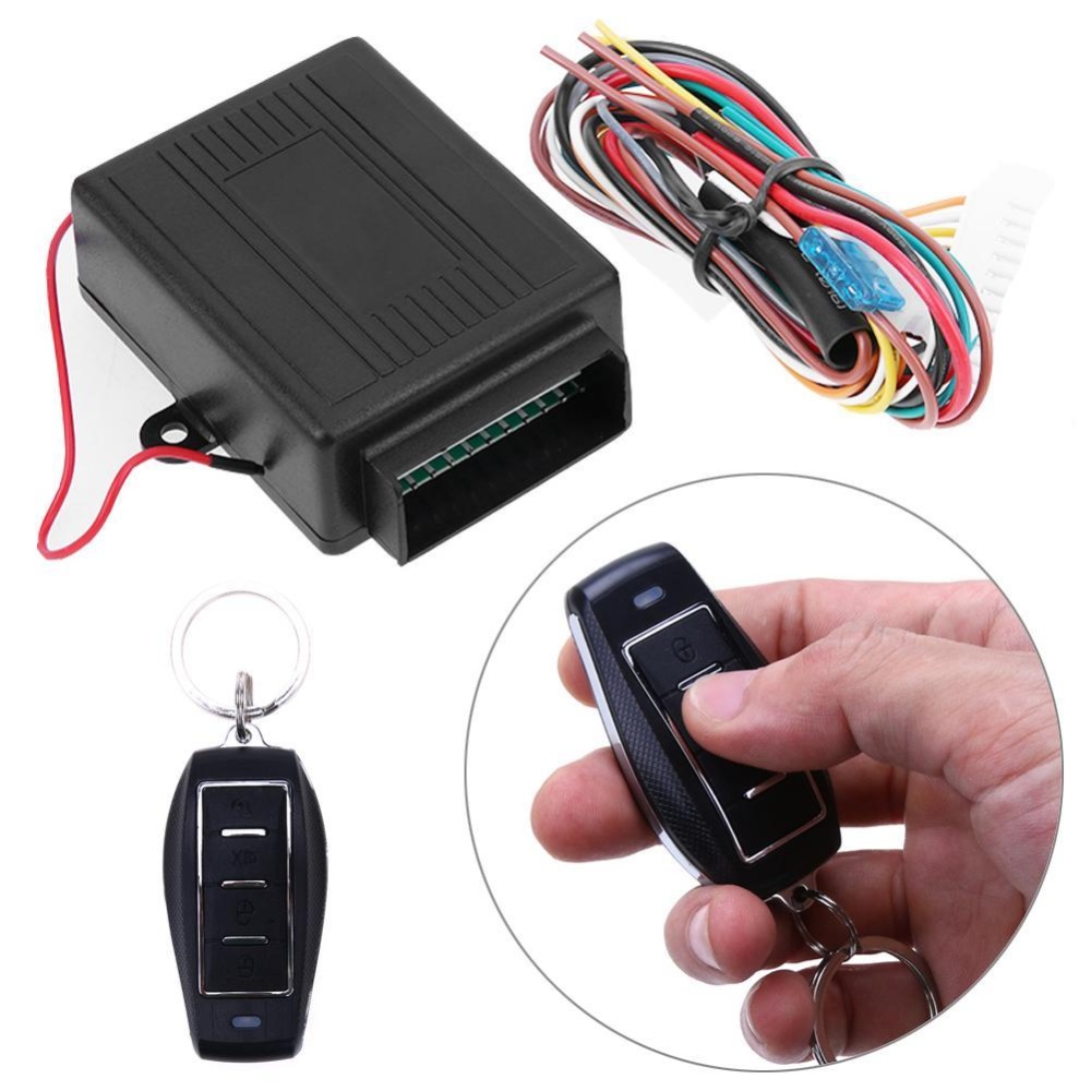 Baru Car Door Lock Keyless Entry Sistem Auto Remote Control Central Kit-Intl
