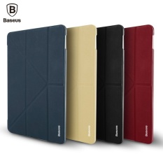 BASEUS Kulit Kasus Penutup untuk IPad 9.7 Inch 2017 Ultra Tipis Slim 4 HolderAngel Flip Smart Cover Kasus Penutup untuk IPad 9.7 A1822 Coque