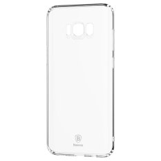 BASEUS Sederhana Seri Clear Jerman Bayer TPU Case untuk Samsung Galaxy S8 Plus G955-transparan